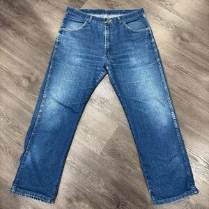 Vintage Wrangler Jeans, Waist 36 Length 30, Work Wear Vintage Blue Denim